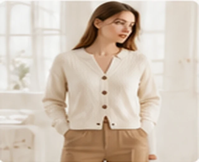 Women cardigans OEM ODM knitwear factory