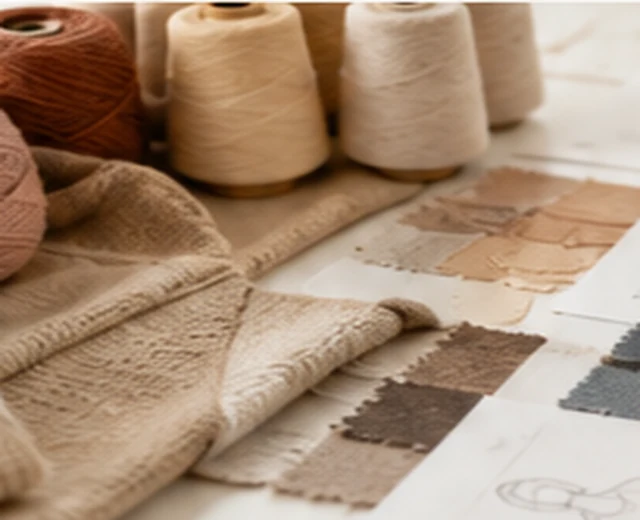Yarn and knitwear material selection